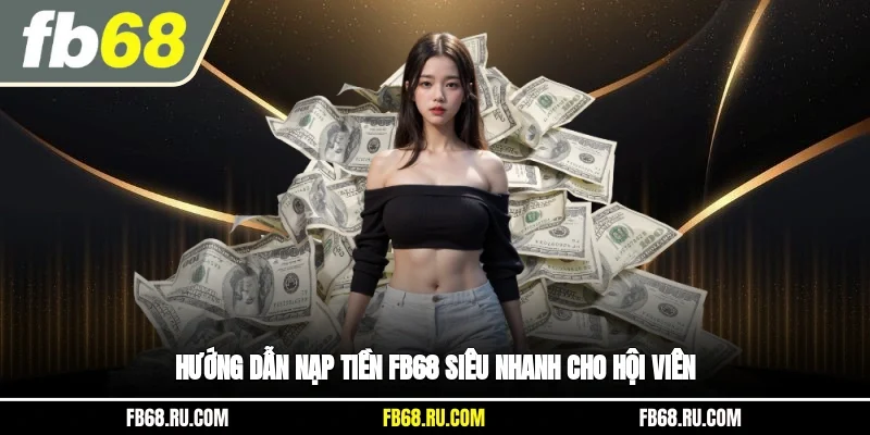 Hướng dẫn nạp tiền FB68 siêu nhanh cho hội viên